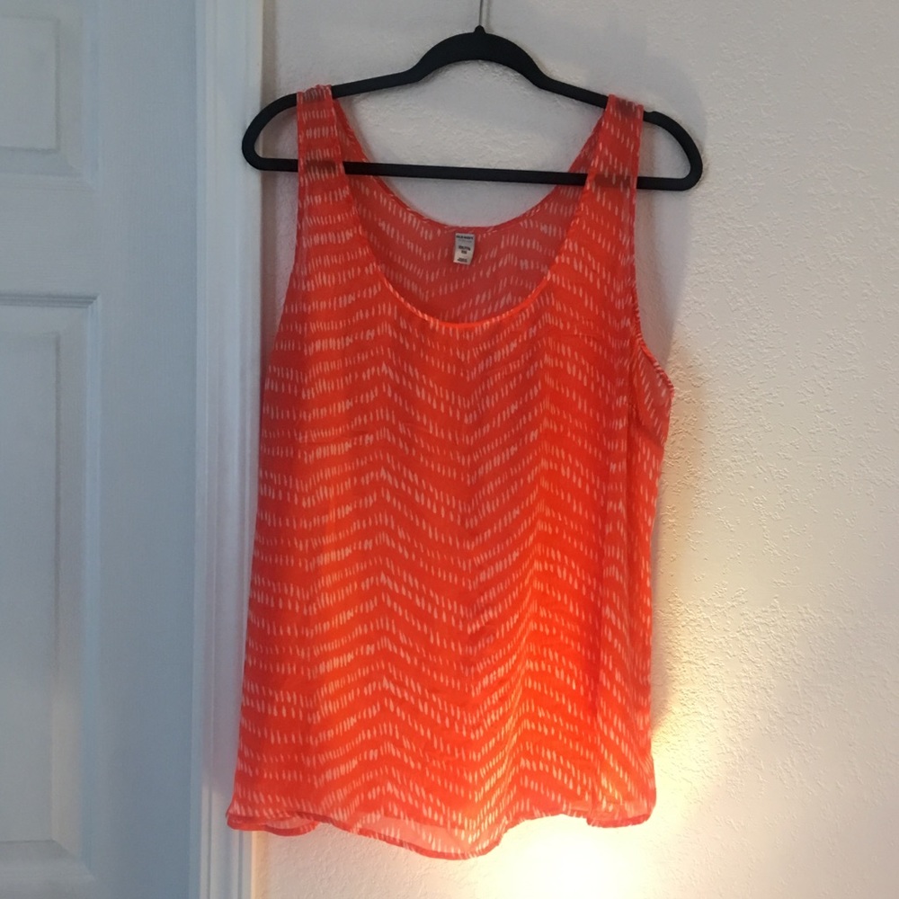 Light-weight chiffon tank top ☀️
